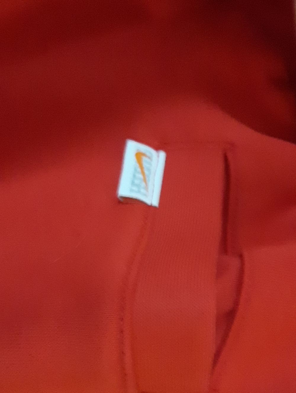 Nike Men's Red Athletic Shorts with White Drawstring - Picture 4 of 6